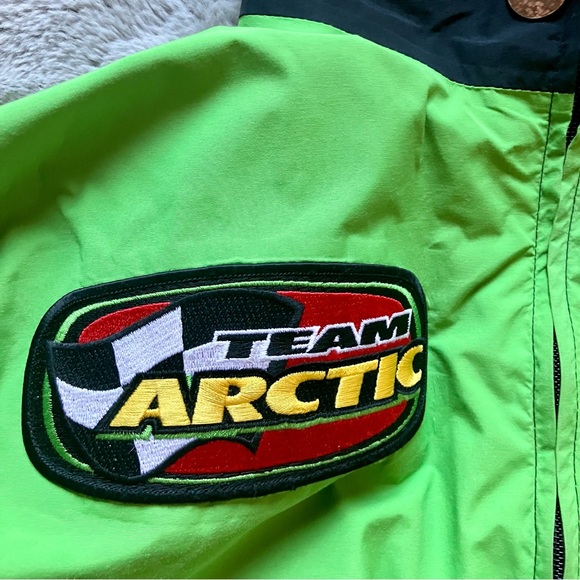 Vintage 90s Authentic Team Arctic Cat Snowmobile Goretex Jacket, mint condition - Picture 2 of 8